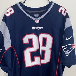 James White Patriots Jersey XL